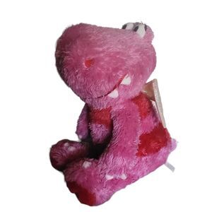 Hallmark Valentines Pink Bernice Love Dragon 10” Talking Wing Wiggle Plush